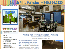 Tablet Screenshot of northpinepainting.com